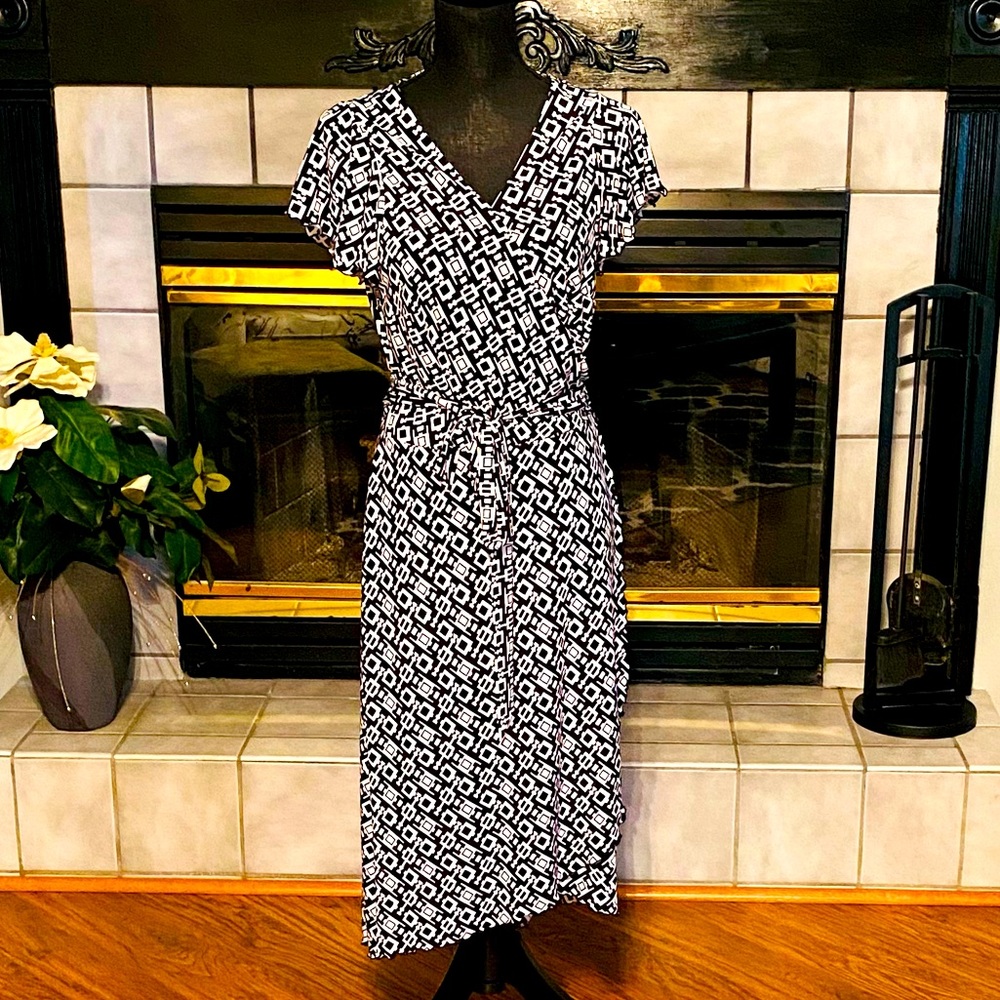 Liz Claiborne wrap dress